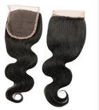 Transparent Lace Closures 4x4