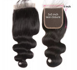 Transparent Lace Closure 5x5